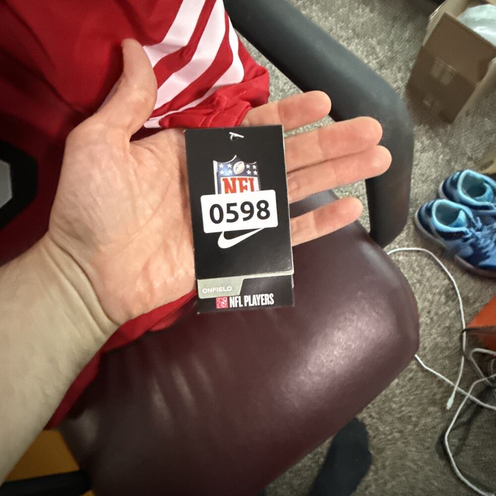 Sizes XXL 2XL Nike On Field San Francisco 49Ers McCaffrey Jersey - Picture 3 of 4